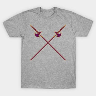 Crossed Halberds (Purple) T-Shirt